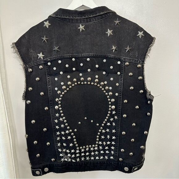 Zara Studded Vest - Picture 6 of 9